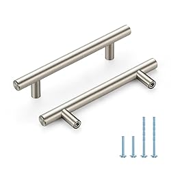 HOME EDIT Brushed Nickel Cabinet Handles 3-3/4 Inch