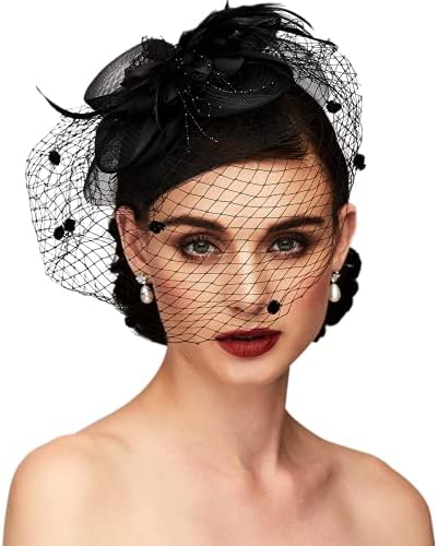 Women Fascinator Hat Tea Party Flower Headwear Wedding  display picture 1