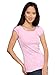 Kavio! Junior Seashell Stitch Boat Neck Cap Sleeve Top