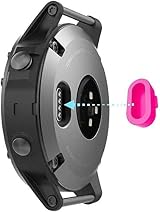 CKANDAY 10 Pcs Silicone Dust Plugs for Garmin Fenix 7 6 5 Venu 2 Vivoactive 4 view 4