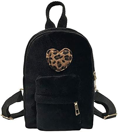 Cattliy Stylish Corduroy Backpack Women Simple Literature College Solid Color Student Backpack Handbag for Ladies Crossbody Sling Bags Unbalanced Backpack