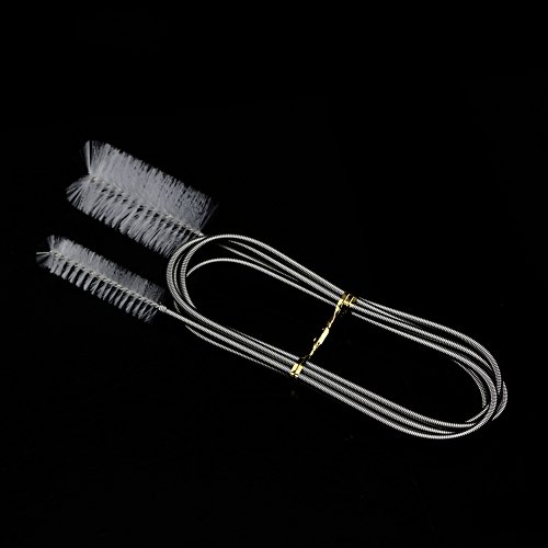 Flexible Cleaning Tube Ended Double Brush for Aquarium Filter Pump Pipe Hose Hot