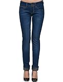 Camii Mia Women's Slim Fit Fleece Lined Jeans