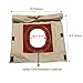 PlayDo Heavy Duty Fire Resistant Round Stove Jacket Hole Pipe Vent for 4 Season Camping Tent