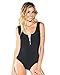 iHeartRaves Solid Zip-Up Rave Bodysuit (Medium, Black)