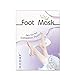 ASAVEE Exfoliating and Hydrating Foot Mask Peel-Perfectly Peel Away Calluses and Dead Skin, Repair Cracked Heels-2 Pairs