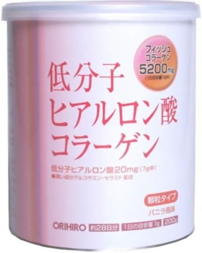 オリヒロ Pd 低分子ヒアルロン酸コラーゲン缶 0g Orihiro オリヒロ ヒアルロン酸 Amazon