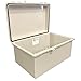 BUD Industries NBB-15243 Style B Plastic Outdoor NEMA Box with Solid Door 11.28