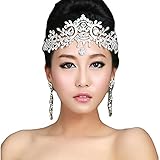 Lady Rhinestone Wedding Bridal Head Wear Hair Band, No Color, Size No Size