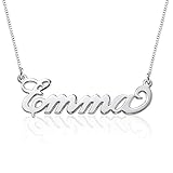 Small Name Necklace - Xs Name Pendant - Tiny Custom Made Jewelry with Any Name