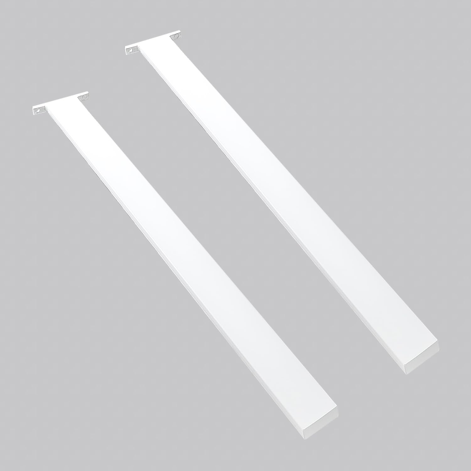 Photo 1 of ***STOCK PHOTO FOR REFERENCE ONLY***Hidden Island Countertop Support Bracket 2 Pack White 36 Inch Heavy Duty Granite Countertop Bracket Iron Island Support Brackets for Granite Quartz Wood