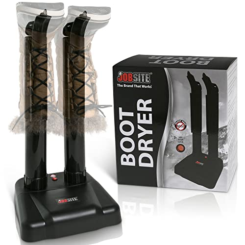 JobSite Boot Dryer Electric Shoe Dryer & Boot Warmer Ultra Silent