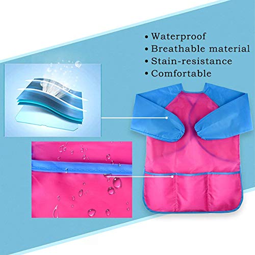 3 Colorful+Waterproof+Children+Painting+Pockets