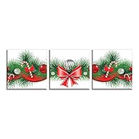 3 Piece Canvas Wall Art Christmas Canvas Prints Home Artwork Decoration for Living Room,Bedroom - 12