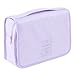 Travel Toiletry Bag, JJ POWER Portable Hanging Travel Kit Waterproof Cosmetic Bag Lightweight Toiletry Organizer (Lavender Purple)