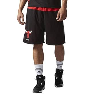 adidas Smr RN Rev Shrt Pantalón Corto Chicago Bulls de Baloncesto ...