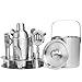 Best Choice Products 10-Piece Stainless Steel Beginner Bar Bartender Set for Cocktails w/Mixology Tools - Silver