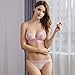 SEGE Women Bra and Panty Lingerie Set Underwear Bralette Everyday Bras Panty Matching