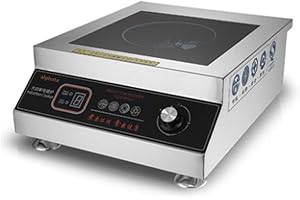 110V 5000W Electric Wok Burner Stove Commercial Induction Cooker Cooktop Household