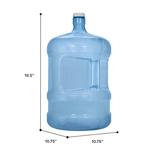 5 Gallon PVC Plastic Reusable Water Bottle Container Jug