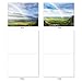 The Best Card Company - Box of 10 All Occasion Cards Blank (4 x 5.12 Inch) - Scenic Landscape Cards Assorted - Rainbow Bright M4963OCB-B1x10