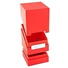 Monolith Deck Case 100+ Standard Size Red Card Game
