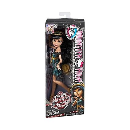 Mattel Monster High Bdf22 Teppich Schwarz Amazon De Spielzeug