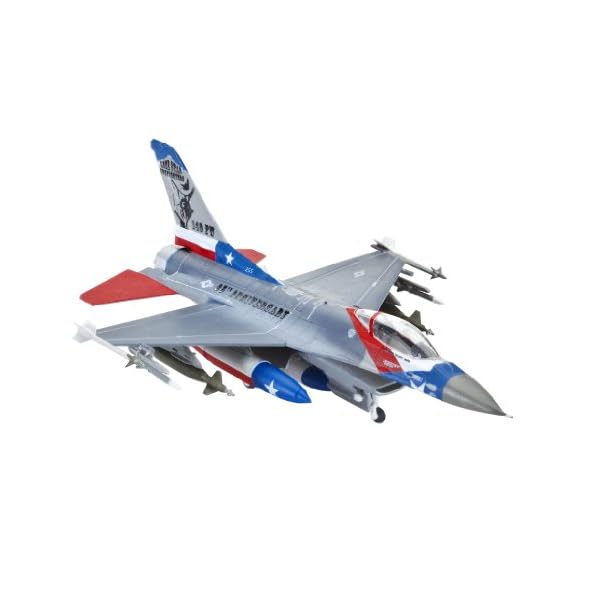 Revell Modellbausatz Flugzeug 1:144 - Lockheed Martin F-16C Fighting Falcon im Maßstab 1:144, Level 4, originalgetreue… – Bild 4