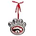 FINE PHOTO GIFTS Pewter Pet Paw Photo Ornament