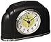 Crosley 33388 Bakelite Arch Silent Sweep Alarm Clock w/Smartlite Technology