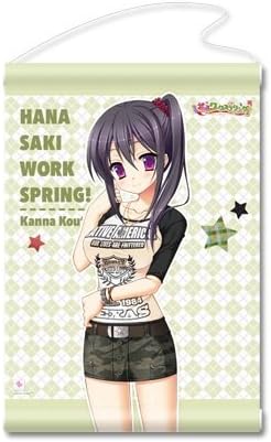 Amazon 花咲ワークスプリング E 上月柑南 ミニタペストリー アニメ 萌えグッズ 通販