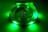 GoDoggie-GLOW USB Rechargeable LED Dog Leash - Green