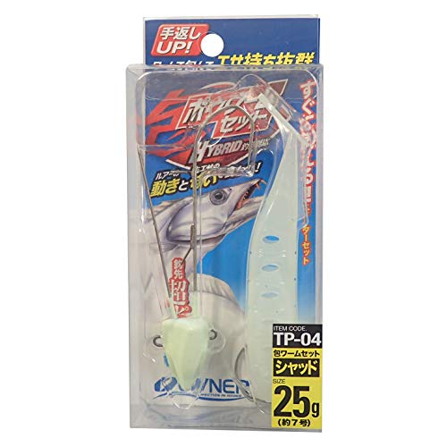 オーナー(OWNER) テンヤ TP-04 包ワームセット シャッド 25g 36229