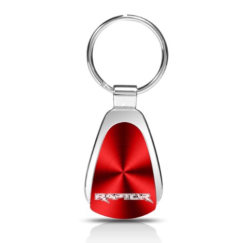 Ford F-150 Raptor Red Tear Drop Key Chain