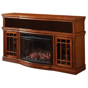 Amazon.com: Dwyer 57" TV Stand with Electric Fireplace ...