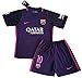 2016/2017 Messi #10 FC Barcelona Away Jersey and Shorts for Kids/Youth