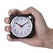Tinload Small Analog Travel Alarm Clock Silent Non Ticking, Snooze, Ascending Beep Sounds, Battery Operated,Light Functions, Easy Set