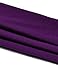 Miusey Flowy Dress, Long Sleeve Cowl Neck Loose Fit Comfy Swing Tunic Casual Top Purple Medium