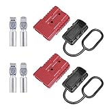 MUYI 175A 2-4 AWG Battery Cable Quick Connect/Disconnect Towing Winch Quick Conn