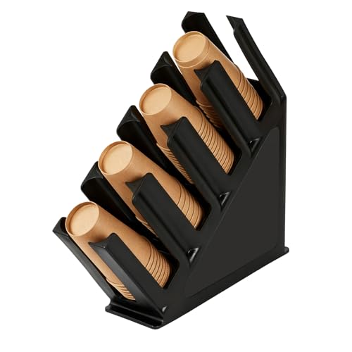 Black Cup and Lid Holder Organizer