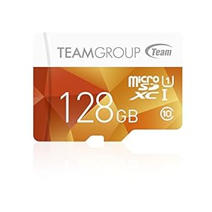 Team Micro SDHC/SDXC UHS-1 COLOR CARDシリーズ 10年保証(128GB)