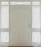 Gila 50146412 Decorative Privacy Waterfall Film-12 x6.5' Sidelight Window Film, 12