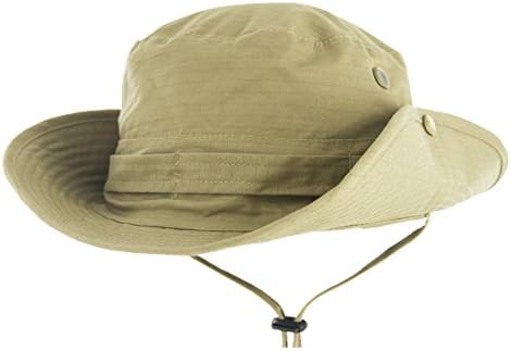Krisphily Outdoors Boonie Fishing Bucket Hats (Khaki)
