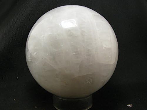 Genuine Azeztulite Sphere From North Carolina + Certificate - 2.9" - 518 Grams