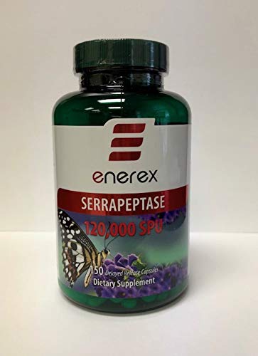 Serrapeptase by Enerex 120,000 - 150 Caps