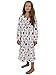 Peanuts Toddler Girls Christmas Holiday Granny Gown Nightgown Pajamas