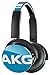 AKG Y50 Teal On-Ear Headphone with In-Line One-Button Universal Remote/Microphone, Teal