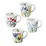 Grace Teaware Bone China Coffee Tea Mugs