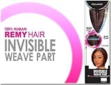 INVISIBLE WEAVE PART HOLLYWOOD 100% HUMAN REMY HAIR CLOSURE