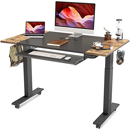 Mua FEZIBO I Shaped Dual Motor Height Adjustable Electric Standing Desk